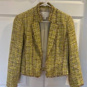 J Crew Tweed size 4 Green and Tan